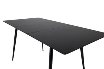 Silar Spisebord 120 cm Udvideligt - Sort - Møbler - Borde - Spisebord og køkkenbord