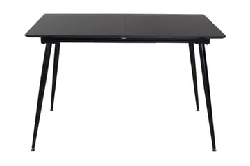 Silar Spisebord 120 cm Udvideligt - Sort - Møbler - Borde - Spisebord og køkkenbord