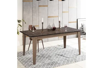 Sincerely Spisebord 180 cm - Valnød|Sort - Møbler - Borde - Spisebord og køkkenbord