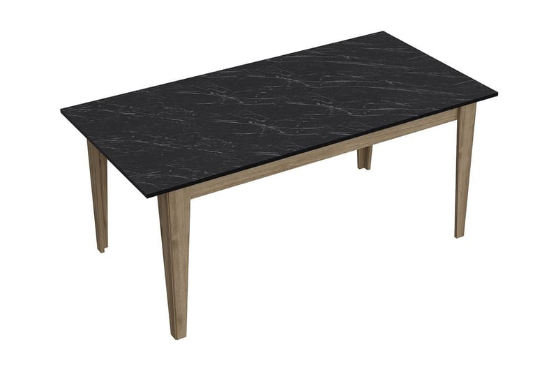Sincerely Spisebord 180 cm, Valnød|Sort