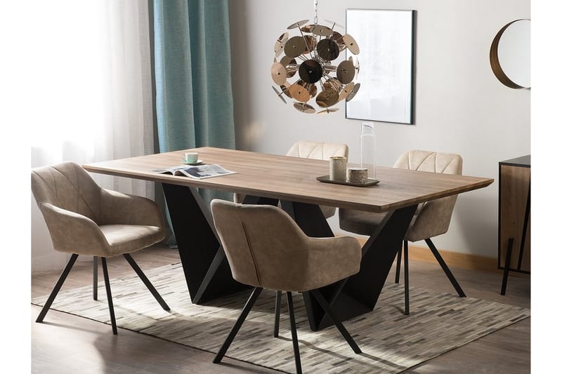 Sintra Spisebord 100 cm - Træ / natur - Spisebord og køkkenbord