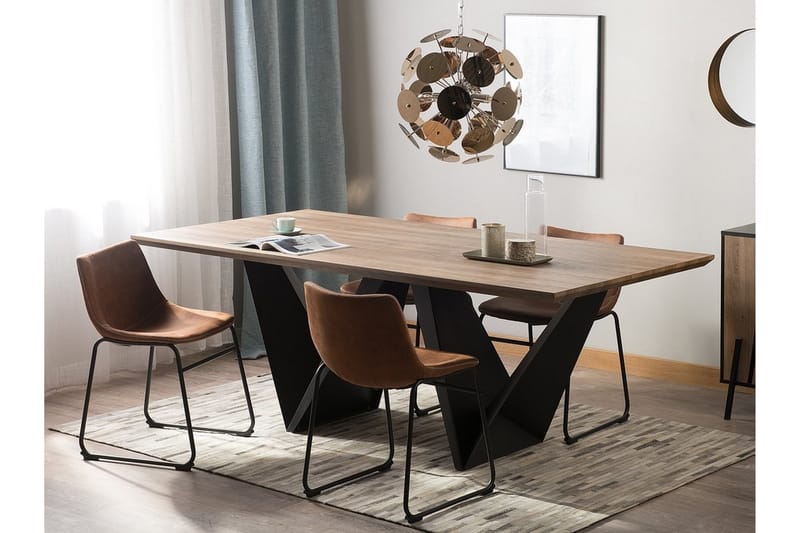 Sintra Spisebord 100 cm - Træ / natur - Møbler - Borde - Spisebord og køkkenbord