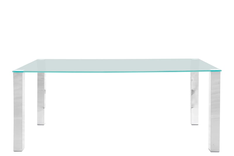Sixsten Spisebord 180 cm - Glas/Krom - Spisebord og køkkenbord