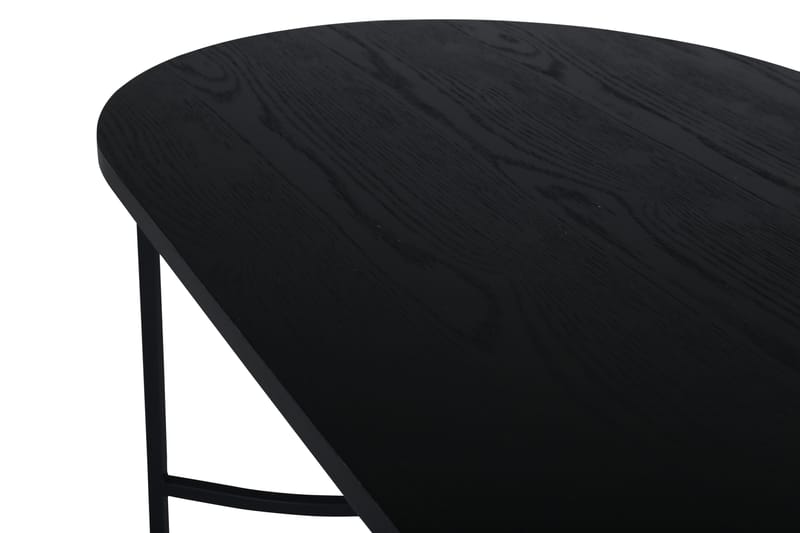 Skate Spisebord 200 cm Ovalt Sort - Spisebord og køkkenbord