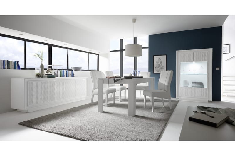 Sky Spisebord 180 cm - Hvid - Møbler - Borde - Spisebord og køkkenbord