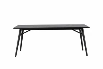 Sleek Spisebord 195 cm Udvideligt - Svart - Møbler - Borde - Spisebord og køkkenbord