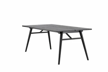 Sleek Spisebord 195 cm Udvideligt - Svart - Møbler - Borde - Spisebord og køkkenbord