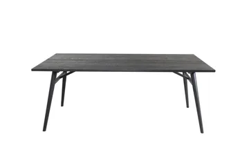 Sleek Spisebord 195 cm Udvideligt - Svart - Møbler - Borde - Spisebord og køkkenbord