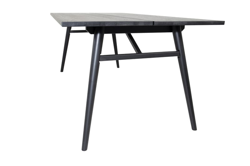 Sleek Spisebord 195 cm Udvideligt - Svart - Møbler - Borde - Spisebord og køkkenbord