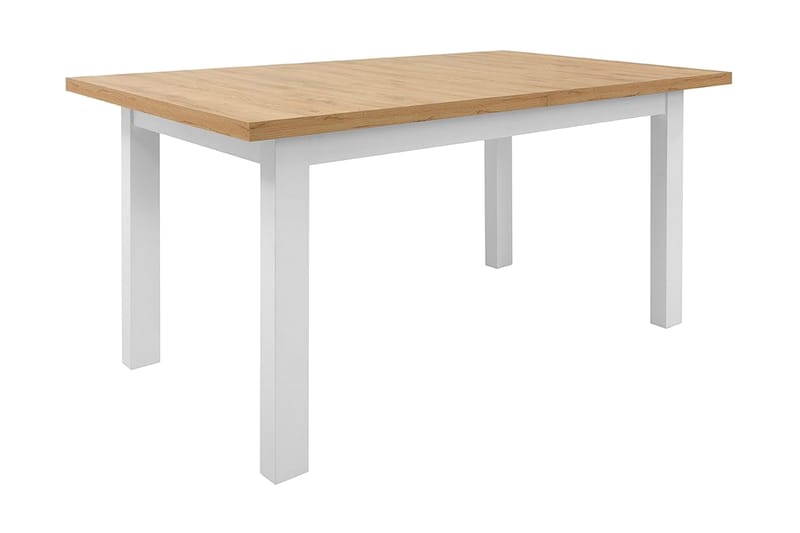 Snarkil Spisebord - Hvid|Træ/natur - Spisebord og køkkenbord