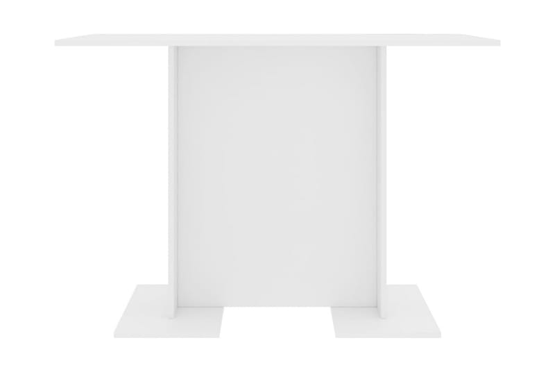 spisebord 110 x 60 x 75 cm spånplade hvid - Møbler - Borde - Spisebord og køkkenbord