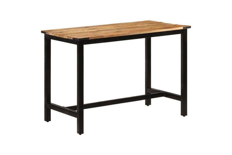 spisebord 110x60x76 cm massivt mangotræ - Brun - Møbler - Borde - Spisebord og køkkenbord