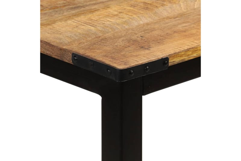 spisebord 110x60x76 cm massivt mangotræ - Brun - Møbler - Borde - Spisebord og køkkenbord