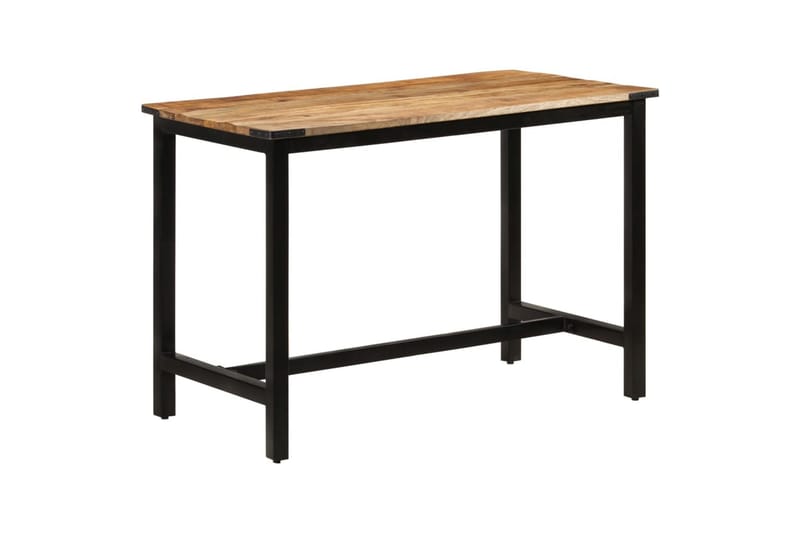 spisebord 110x60x76 cm massivt mangotræ - Brun - Møbler - Borde - Spisebord og køkkenbord