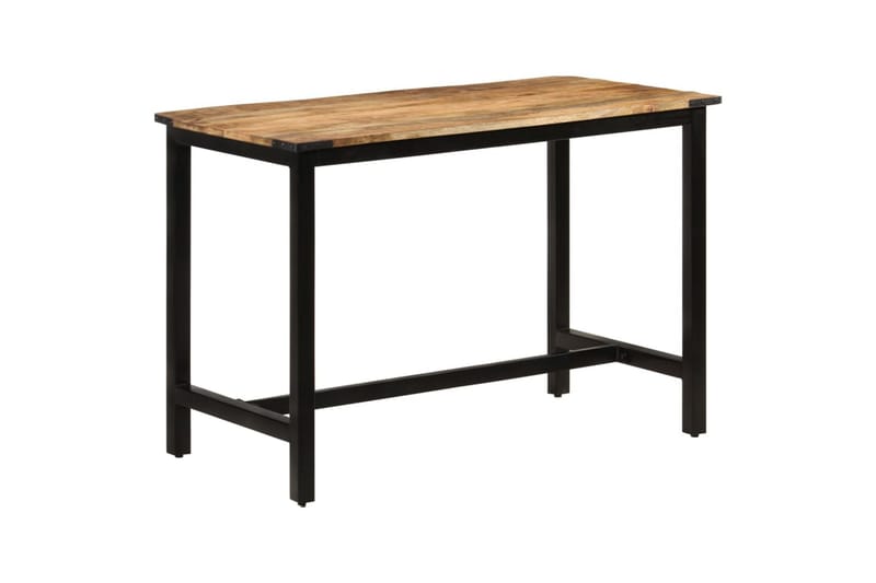spisebord 110x60x76 cm massivt mangotræ - Brun - Møbler - Borde - Spisebord og køkkenbord