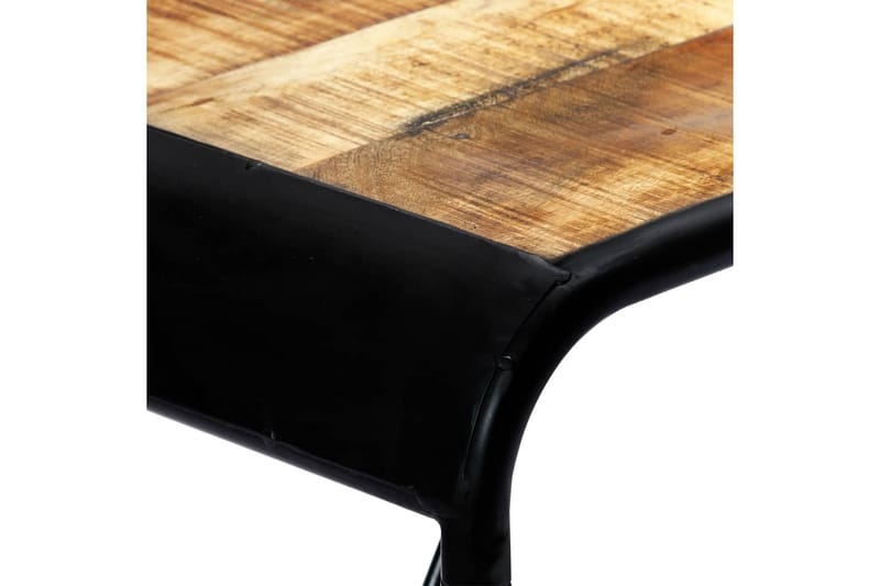 spisebord 118 x 60 x 76 cm massivt ru mangotræ - Spisebord og køkkenbord