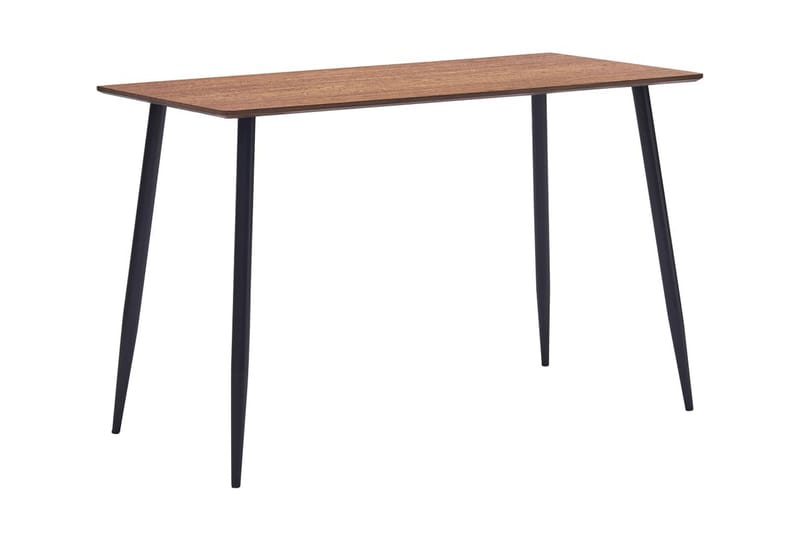 Spisebord 120 X 60 X 75 Cm Brun - Brun - Spisebord og køkkenbord