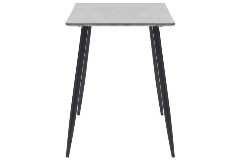Spisebord 120 X 60 X 75 Cm Mdf Grå - Grå - Møbler - Borde - Spisebord og køkkenbord