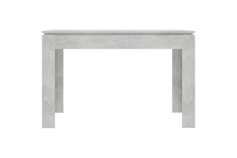 Spisebord 120 X 60 X 76 cm Spånplade Betongrå - Grå - Møbler - Borde - Spisebord og køkkenbord
