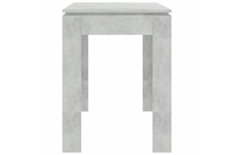 Spisebord 120 X 60 X 76 cm Spånplade Betongrå - Grå - Møbler - Borde - Spisebord og køkkenbord