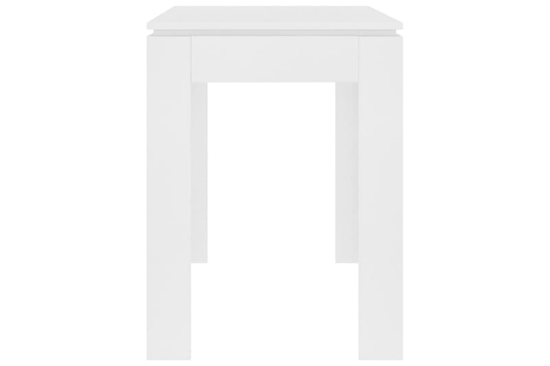 Spisebord 120 X 60 X 76 cm Spånplade Hvid - Hvid - Spisebord og køkkenbord
