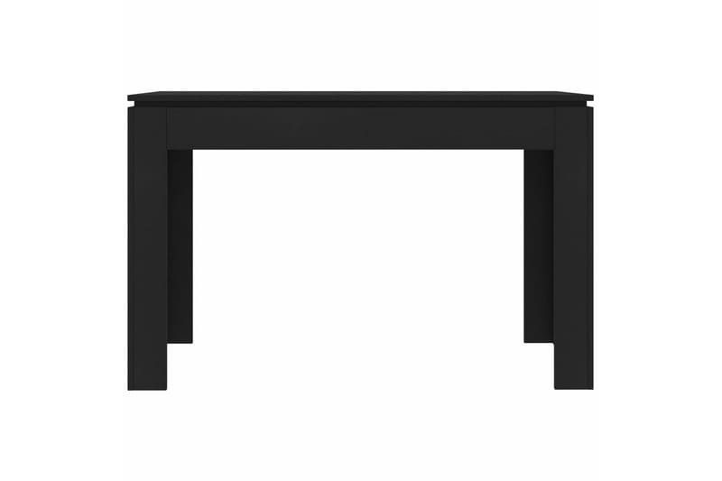 Spisebord 120 X 60 X 76 cm Spånplade Sort - Sort - Møbler - Borde - Spisebord og køkkenbord