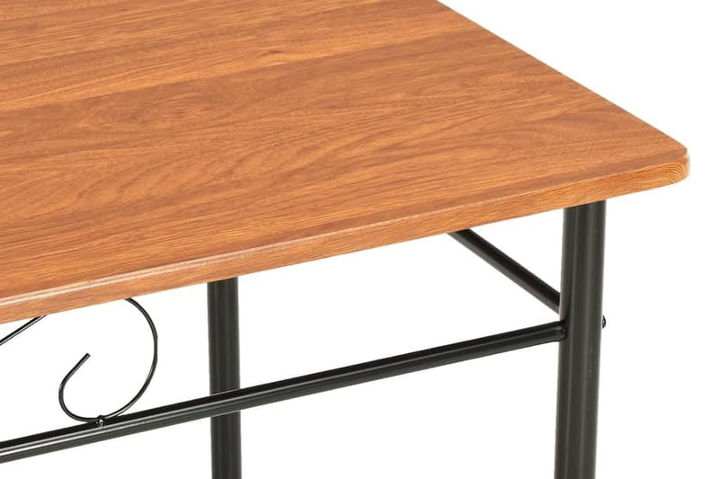 Spisebord 120 x 70 x 75 cm MDF brun - Brun - Spisebord og køkkenbord