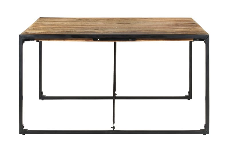 spisebord 140x140x75 cm ru mangotræ - Brun - Møbler - Borde - Spisebord og køkkenbord