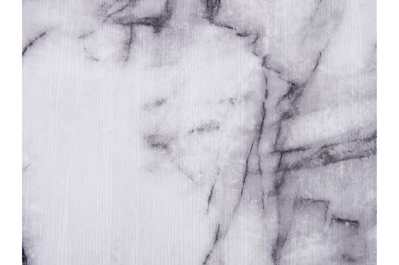 Spisebord 150 x 80 cm marmoreffekt / Sort MOLDEN - Hvid - Møbler - Borde - Spisebord og køkkenbord