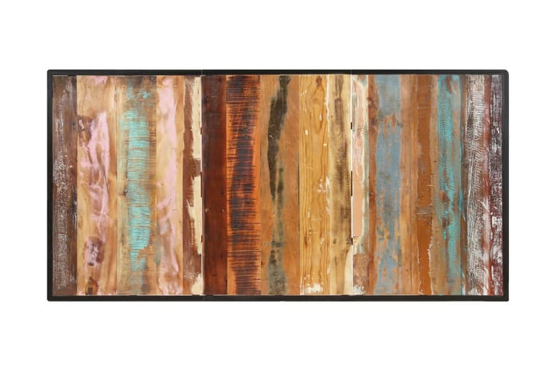 Spisebord 160 cm massivt Genbrugstræ - Brun - Møbler - Borde - Spisebord og køkkenbord