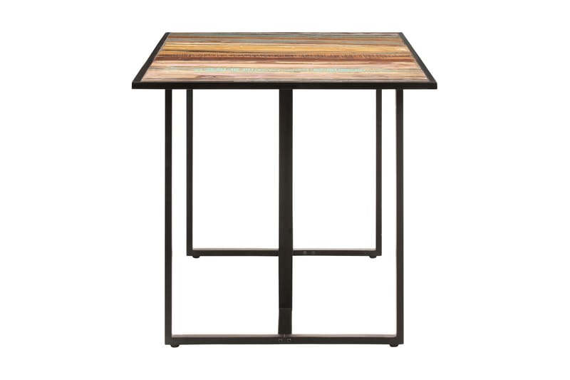 Spisebord 160 cm massivt Genbrugstræ - Brun - Møbler - Borde - Spisebord og køkkenbord