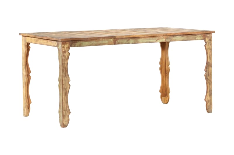 spisebord 160 x 80 x 76 cm massivt genbrugstræ - Brun - Møbler - Borde - Spisebord og køkkenbord