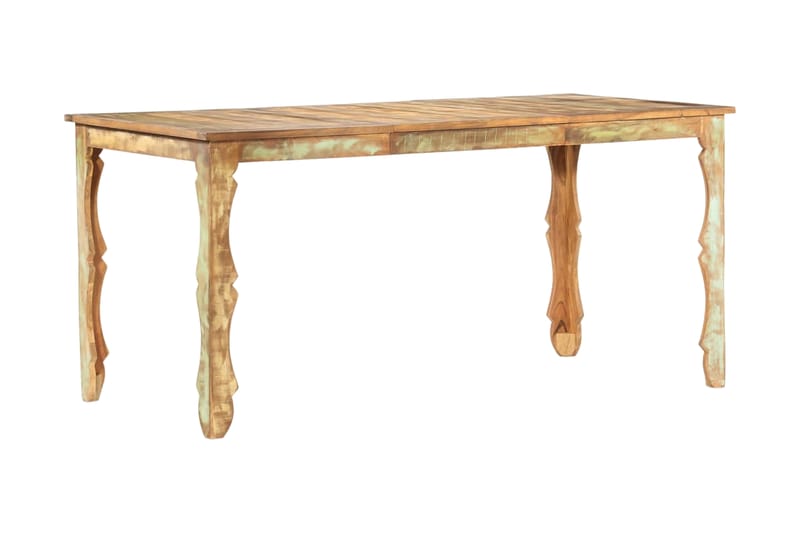 spisebord 160 x 80 x 76 cm massivt genbrugstræ - Brun - Møbler - Borde - Spisebord og køkkenbord