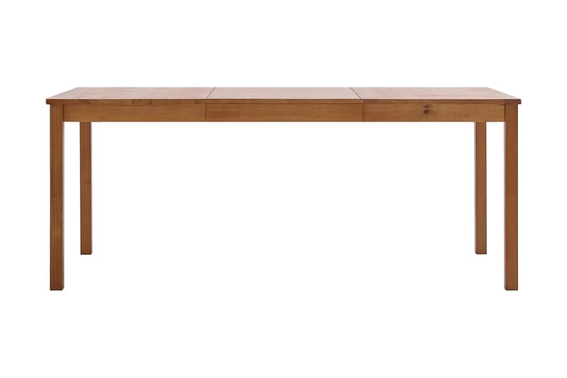 spisebord 180 x 90 x 73 cm fyrretræ gyldenbrun - Spisebord og køkkenbord