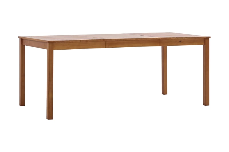 spisebord 180 x 90 x 73 cm fyrretræ gyldenbrun - Møbler - Borde - Spisebord og køkkenbord