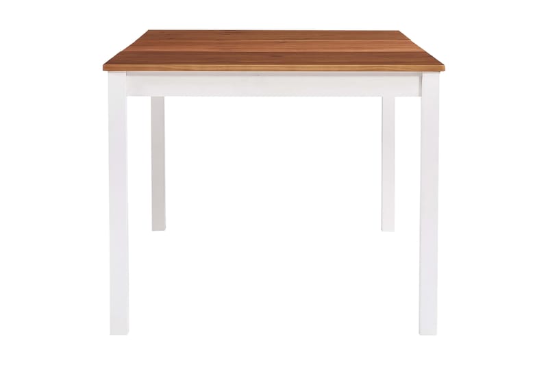 spisebord 180 x 90 x 73 cm fyrretræ hvid og brun - Spisebord og køkkenbord