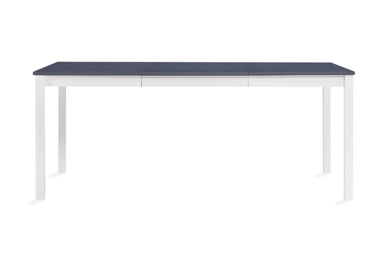 spisebord 180 x 90 x 73 cm fyrretræ hvid og grå - Møbler - Borde - Spisebord og køkkenbord