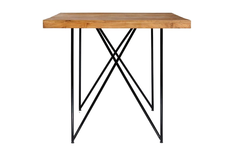 Spisebord 180 x 90 x 76 cm massivt akacietræ - Brun - Møbler - Borde - Spisebord og køkkenbord