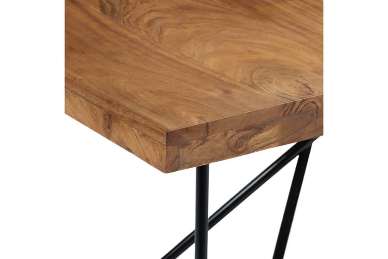 Spisebord 180 x 90 x 76 cm massivt akacietræ - Brun - Spisebord og køkkenbord