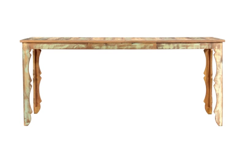 spisebord 180 x 90 x 76 cm massivt genanvendt træ - Brun - Spisebord og køkkenbord