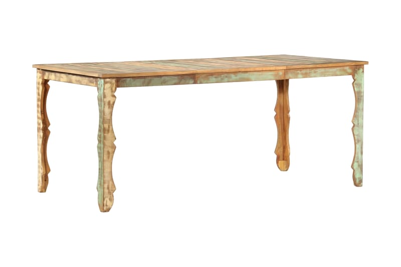 spisebord 180 x 90 x 76 cm massivt genanvendt træ - Brun - Møbler - Borde - Spisebord og køkkenbord