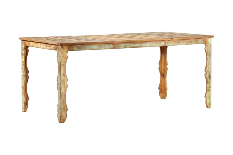 spisebord 180 x 90 x 76 cm massivt genanvendt træ - Brun - Møbler - Borde - Spisebord og køkkenbord