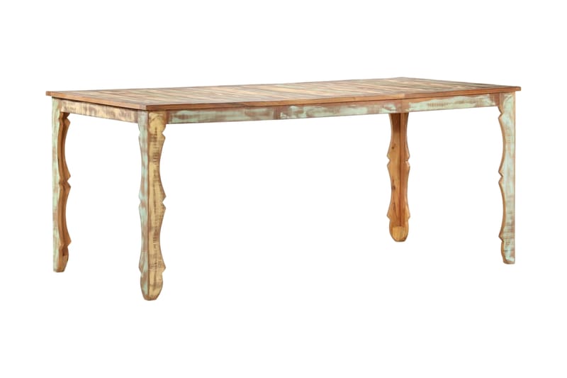 spisebord 180 x 90 x 76 cm massivt genanvendt træ - Brun - Møbler - Borde - Spisebord og køkkenbord