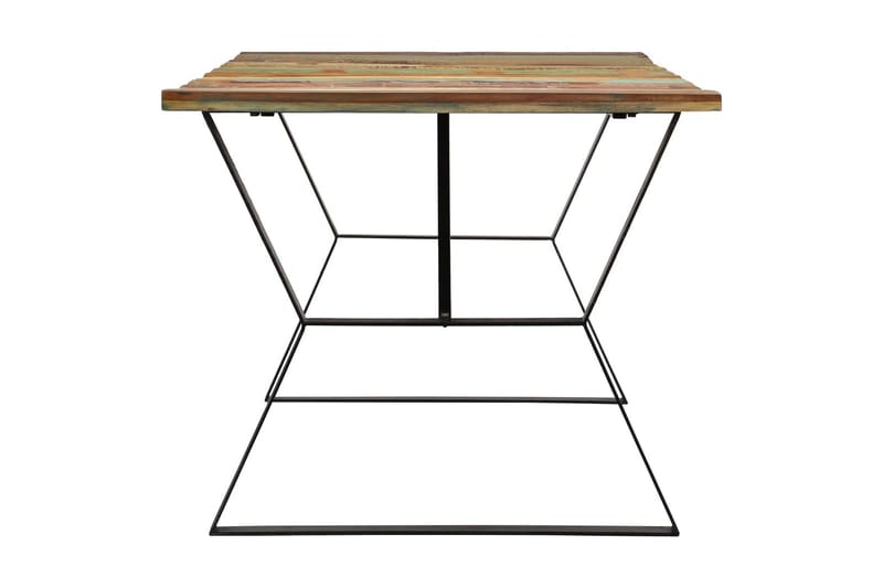 Spisebord 180 X 90 X 76 Cm Massivt Genanvendt Træ - Flerfarvet - Møbler - Borde - Spisebord og køkkenbord