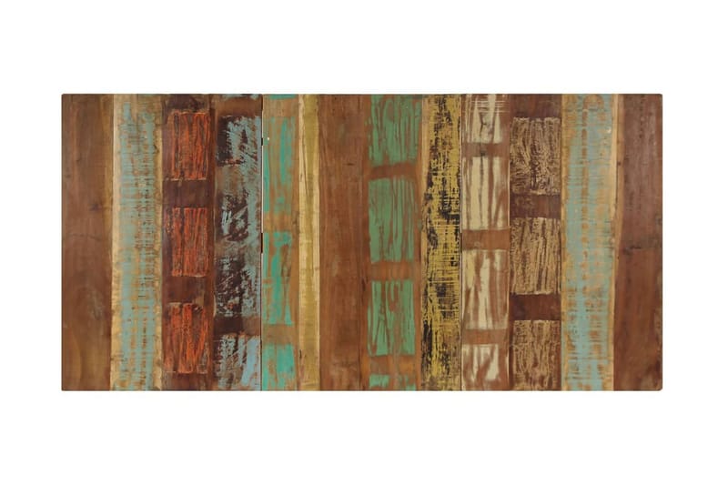 Spisebord 180 X 90 X 76 Cm Massivt Genanvendt Træ - Flerfarvet - Møbler - Borde - Spisebord og køkkenbord