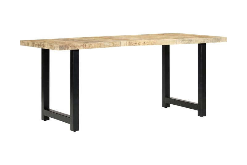 Spisebord 180 X 90 X 76 Cm Massivt Mangotræ - Brun - Møbler - Borde - Spisebord og køkkenbord