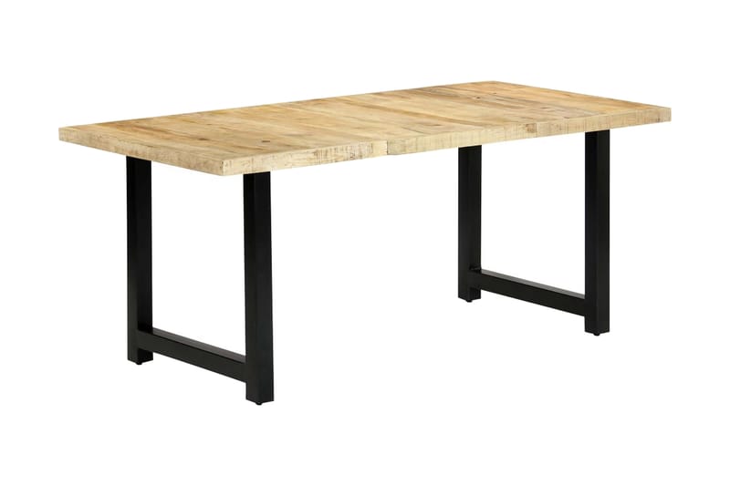 Spisebord 180 X 90 X 76 Cm Massivt Mangotræ - Brun - Møbler - Borde - Spisebord og køkkenbord