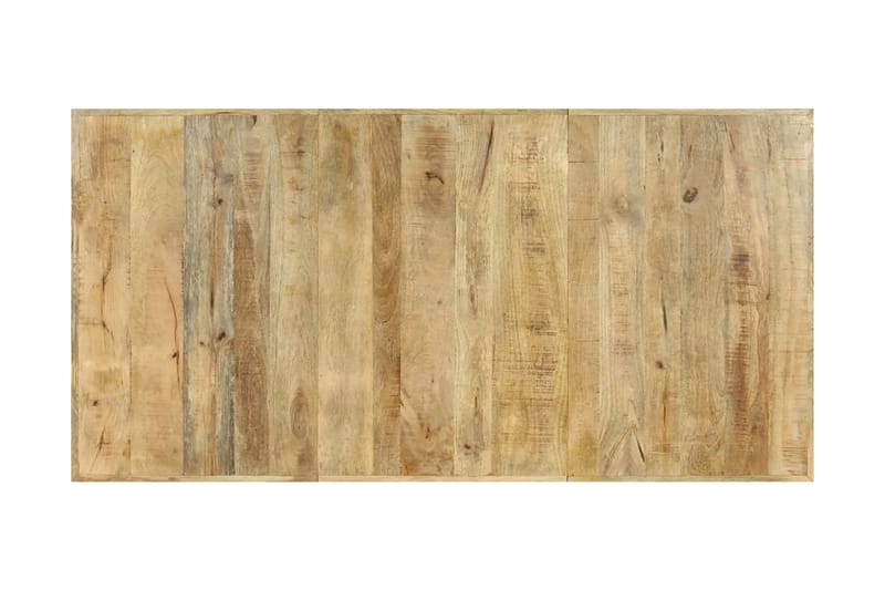 Spisebord 180 X 90 X 76 Cm Massivt Mangotræ - Brun - Møbler - Borde - Spisebord og køkkenbord