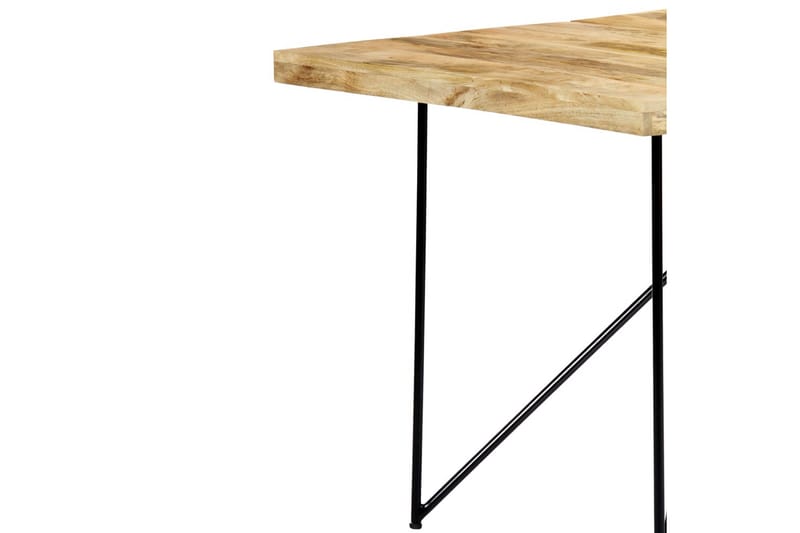 spisebord 180 x 90 x 76 cm massivt mangotræ - Møbler - Borde - Spisebord og køkkenbord