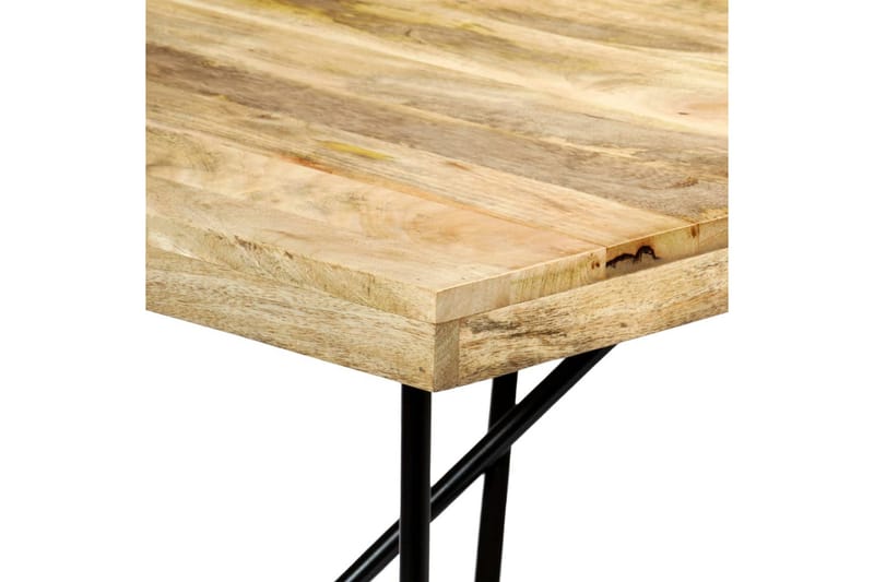 spisebord 180 x 90 x 76 cm massivt mangotræ - Møbler - Borde - Spisebord og køkkenbord